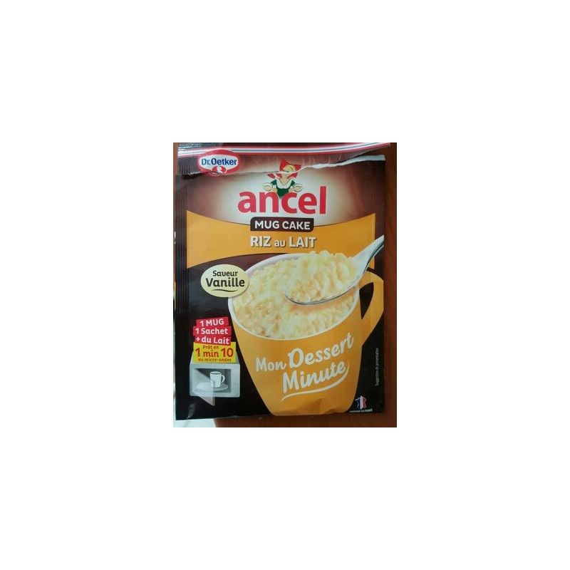 Ancel 41G Dessert Minute Riz Au Lait