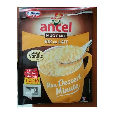 Ancel 41G Dessert Minute Riz Au Lait