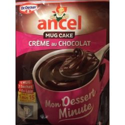 Ancel 50G Creme Dessert Minute Chocolat