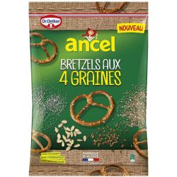 Ancel Dr Oetker Bretzels Aux 4 Graines 125G