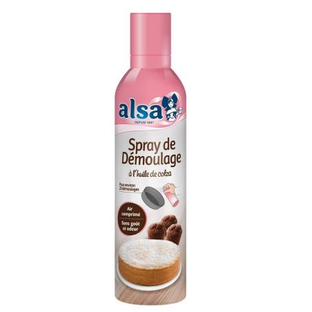 Alsa Aide Pâtissière Spray De Démoulage : La 125Ml