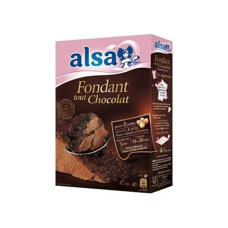 Alsa Fondant Tout Chocolat 480G