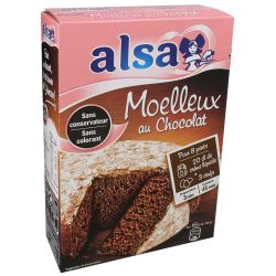 Alsa Préparation Pour Moelleux Au Chocolat 435G
