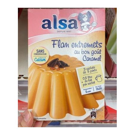 Alsa Flan Onctueux Caramel 180G