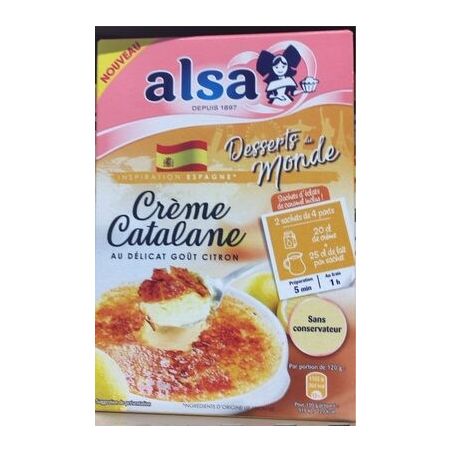 ALSA Préparation crème Catalane 170g 