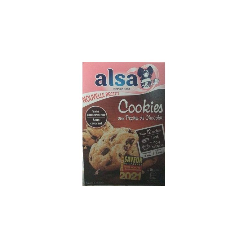 Alsa Cookie Pepite Choco 240G