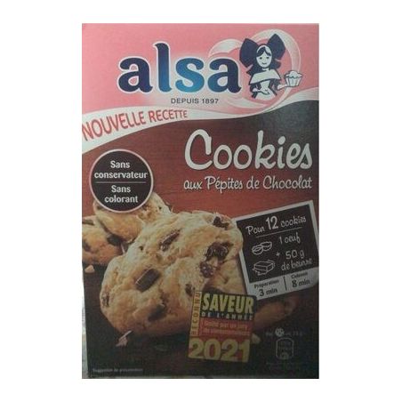 Alsa Cookie Pepite Choco 240G