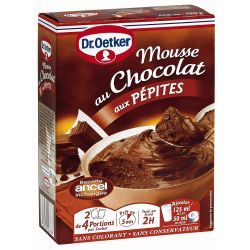 Ancel Préparation Dessert Mousse Au Chocolat : La Boite De 2 Sachets - 190 G