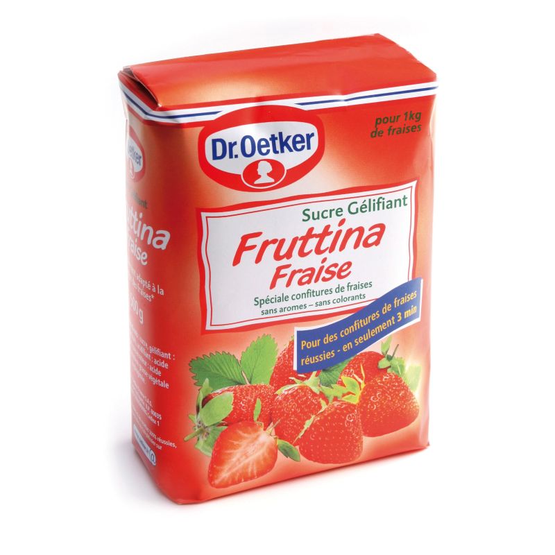 Ancel 500G Sucre Gélifiant Fruttina Fraise Dr Oetker