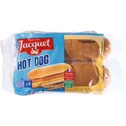 Jacquet 240G 4 Hot Dogs