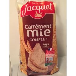 Jacquet Carrément Mie Petite Tranche Complet 475G