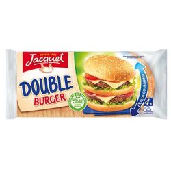 Jacquet Pain Double Burger X4Jacq