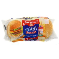 Jacquet 330G 4 Hamburgers Geants