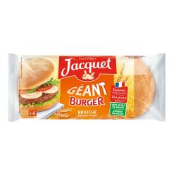Jacquet 300G 4 Geant Burger Brioche