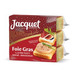 Jacquet Toasaint Foie Gras 255G