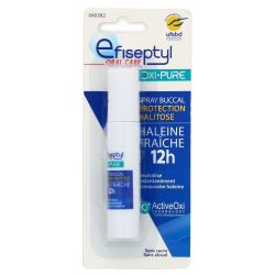 Efiseptyl Oxi-Pure Spray Buccal Protection Halitose Haleine Fraîche 12H Efficacité Prouvée 9 Ml