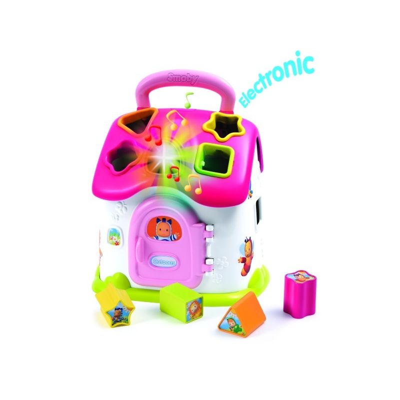 Smoby Cotoons Maison Formes Rose