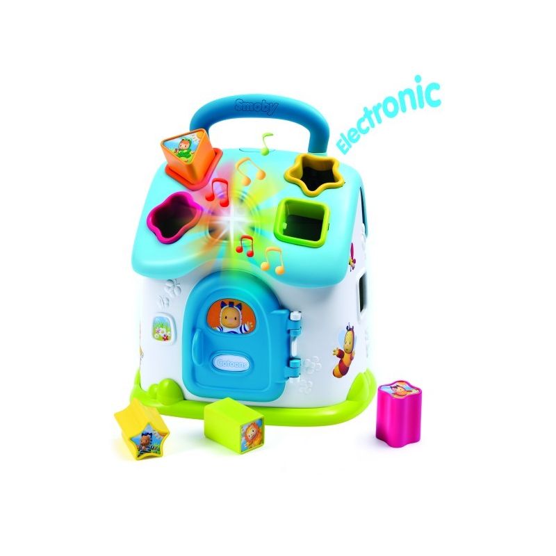 Smoby Cotoons Maison Formes Elec Bl