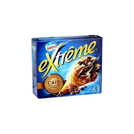 Nestle 700Ml 6 Cornets Extreme Cafe/Feuillete