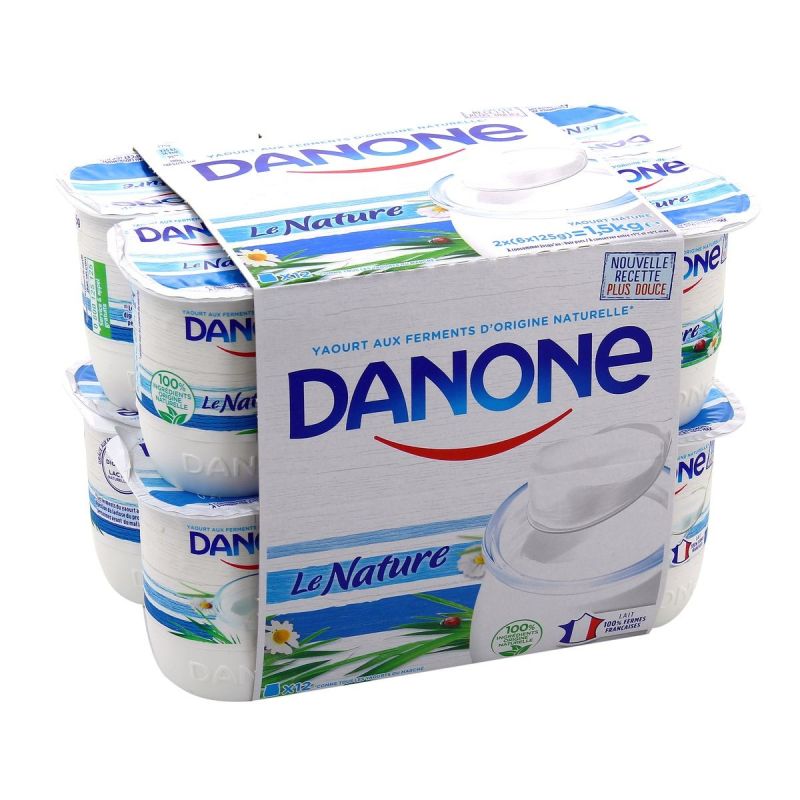 Danone 12X125G Le Nature De