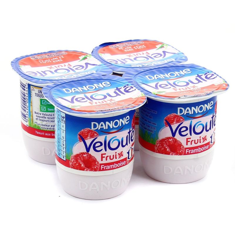 Veloute Dan.Veloute Fruix Framb4X125G