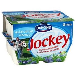 Jockey Fromage Nature Au Lait 1/2 Écrémé 3.4%Mg 8X90G