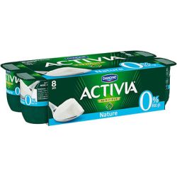 Activia 8X125G 0% Nature