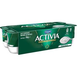 Activia 8X125G Yaourt Bifidus Nature.Activia