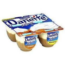 Danette 4X100G Liegeois Caramel Dannette