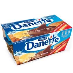 Danette 12X115G Creme Dessert Chocolat/Vanille