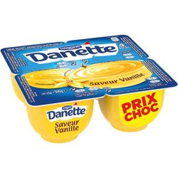Danette 4X125G Creme Dessert Vanille