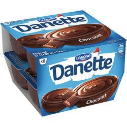 Danone Danette Crème Dessert Chocolat 8X125G