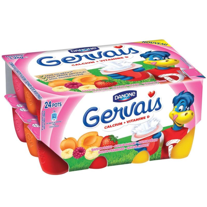 Petits Gervais 24X50G Petit Panache