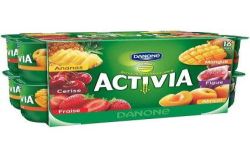 Activia 16X125G Yaourt Bifidus Fruits