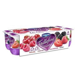 Taillefine 8X125G Yaourt Fruits Rouges