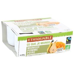 Ethiquable 4X100G Dessert Mangue Bio