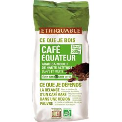 Ethiquable 500G Cafe Moulu Equat Bio