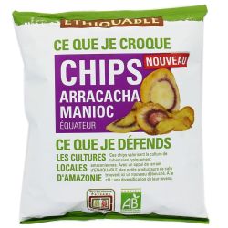Ethiquable 60G Chips Arracacha Manioc Bio