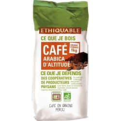 Ethiquable 1 Kg Cafe Grains Perou Bio