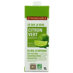 Ethiquable 1L Nectar De Citron Vert Bio