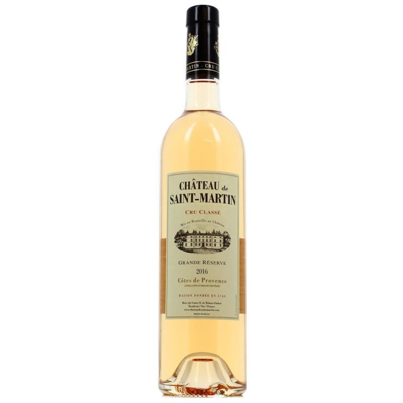 Château De Saint-Martin 75Cl Cotes Provence Rose Saint Martin 2011