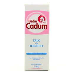 Bebe Cadum Talc De Toilette : La Boite 300 G