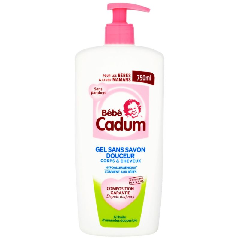 Cadum Bebe Gel Corps/Chev.750