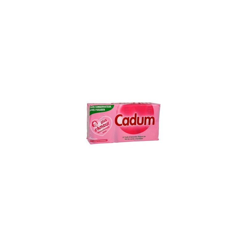 Cadum 6X100G Savons Huile Amande
