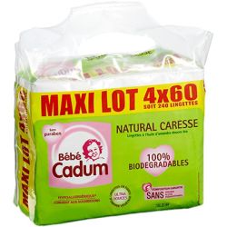 Cadum Ling.Bebe Lot 4X60