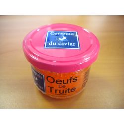 Comptoir Du Caviar Oeufs De Truite 90G Guyad