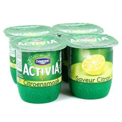 Activia 4X125G Saveur Citron