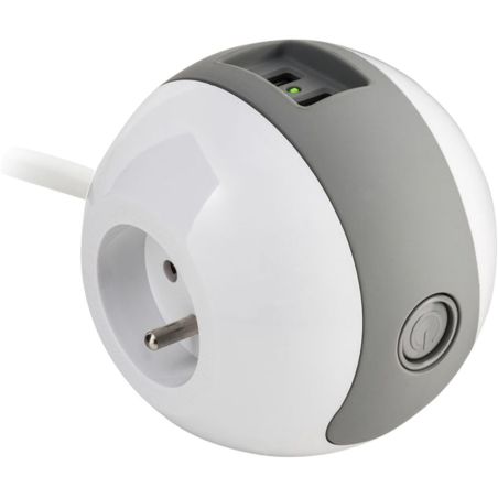 Watt&Co W&Co Multipr 2X16A+1X6A Blc/Gr