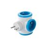 Watt & Co W&Co Tripl 3X16A Rotativ Bleue