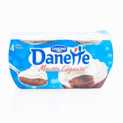 Danette 4X80G Liegeois Chocolat